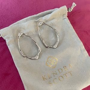 Kendra Scott Silver Hoop Earrings